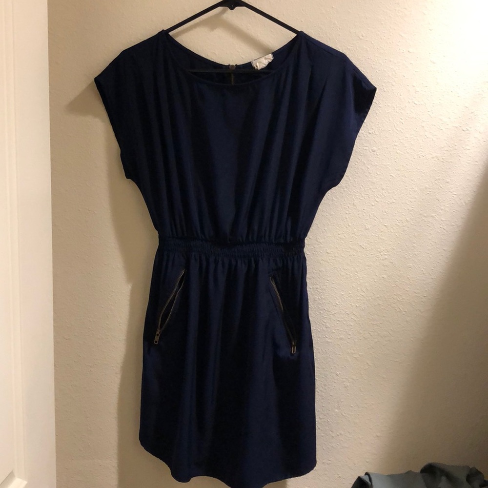 Navy tunic/short dress